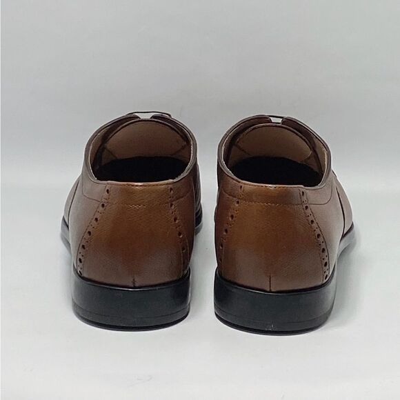 Salvatore Ferragamo Riley Leather Oxfords size 10E - Picture 6 of 12